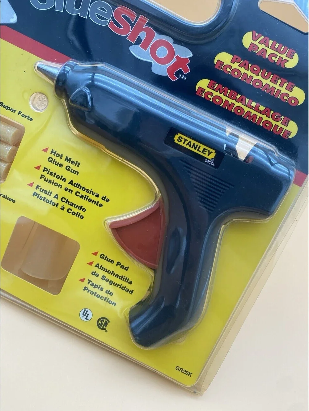 Stanley Glue Shot Hot Glue Gun Value Pack - New - Model #GR20K